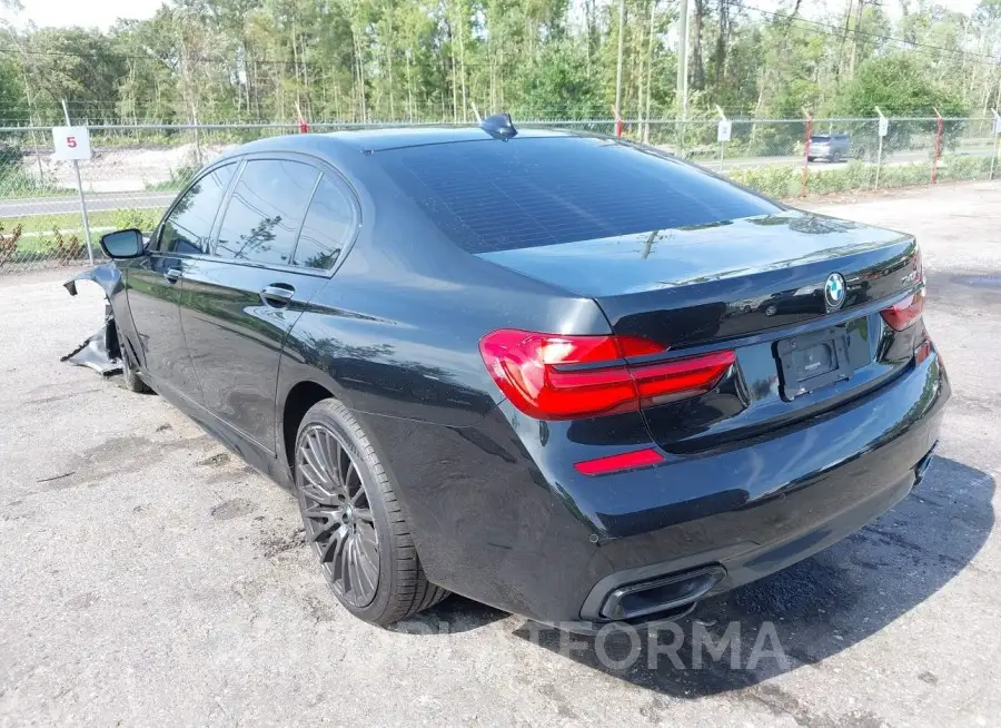 BMW 740I 2019 vin WBA7E2C56KB218547 from auto auction Iaai