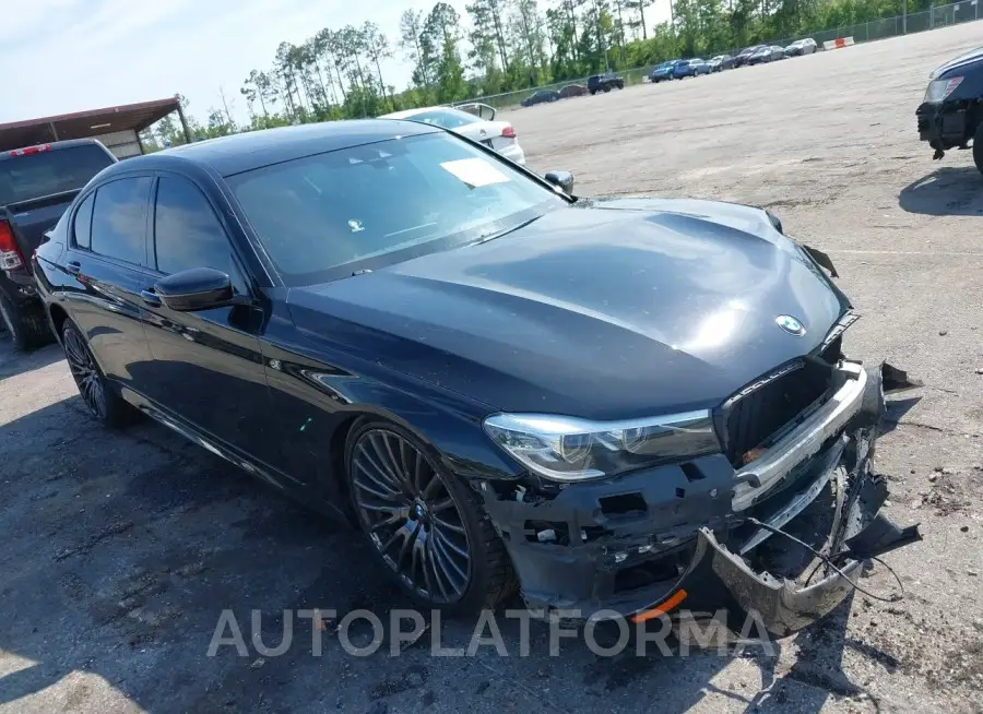 BMW 740I 2019 vin WBA7E2C56KB218547 from auto auction Iaai