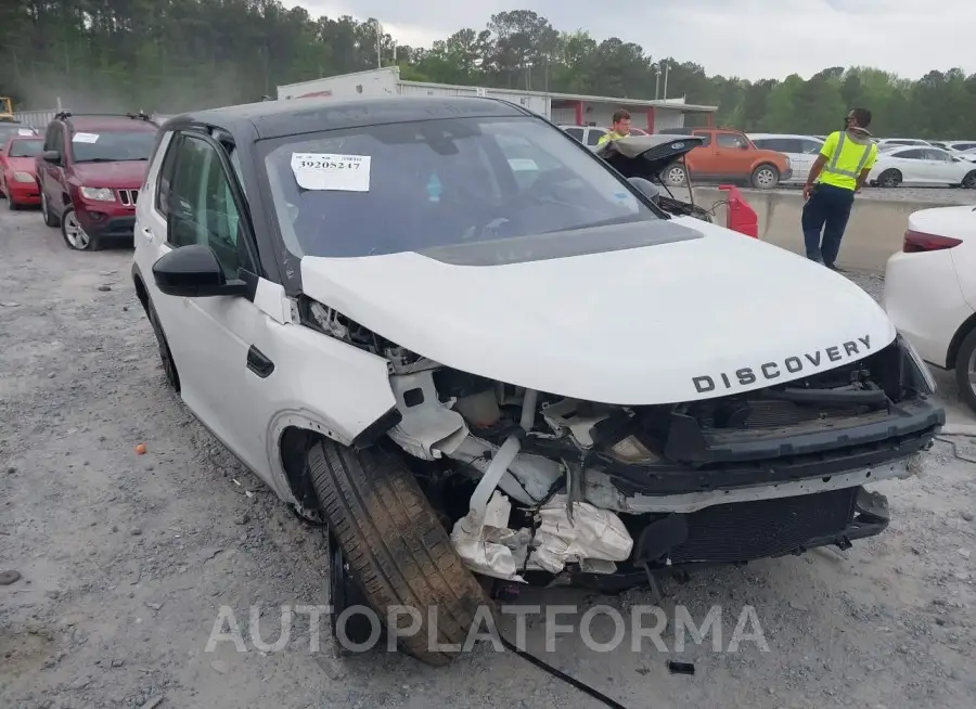 LAND ROVER DISCOVERY SPORT 2019 vin SALCR2FX9KH829620 from auto auction Iaai