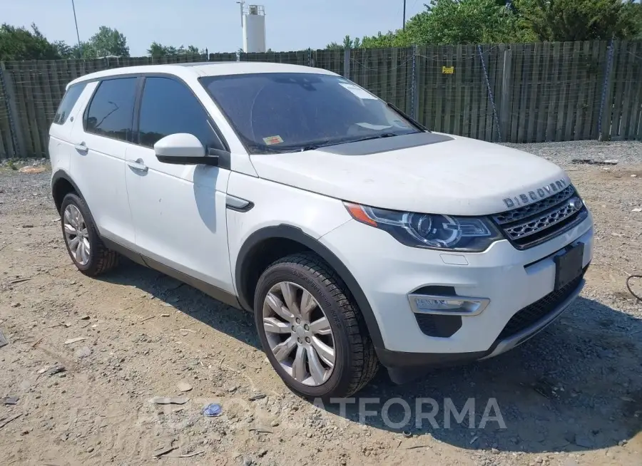 LAND ROVER DISCOVERY SPORT 2016 vin SALCT2BG4GH564376 from auto auction Iaai