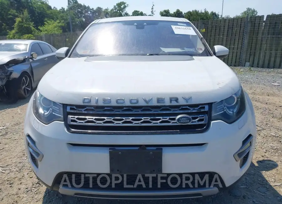 LAND ROVER DISCOVERY SPORT 2016 vin SALCT2BG4GH564376 from auto auction Iaai