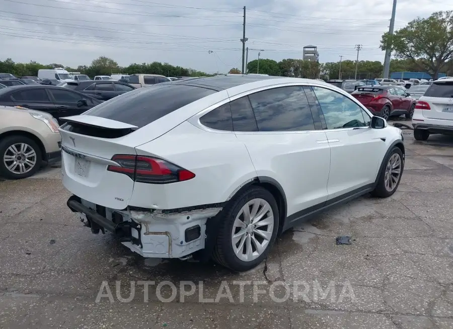 TESLA MODEL X 2018 vin 5YJXCAE2XJF138153 from auto auction Iaai