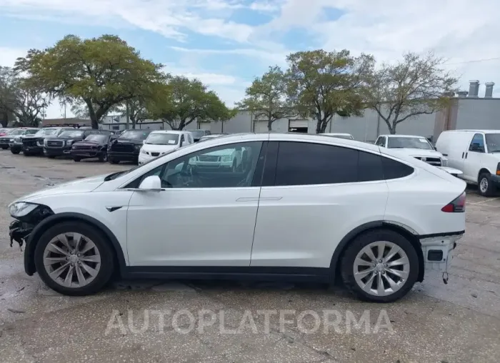 TESLA MODEL X 2018 vin 5YJXCAE2XJF138153 from auto auction Iaai