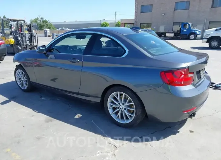 BMW 228I 2016 vin WBA1F9C53GV546199 from auto auction Iaai