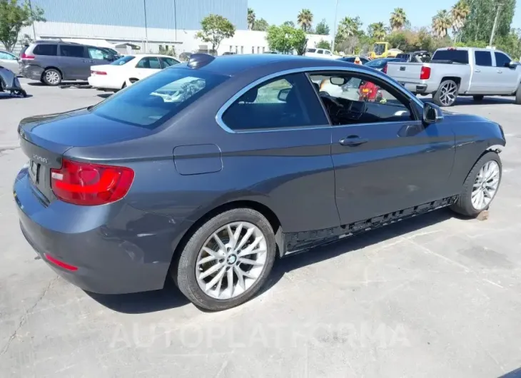 BMW 228I 2016 vin WBA1F9C53GV546199 from auto auction Iaai