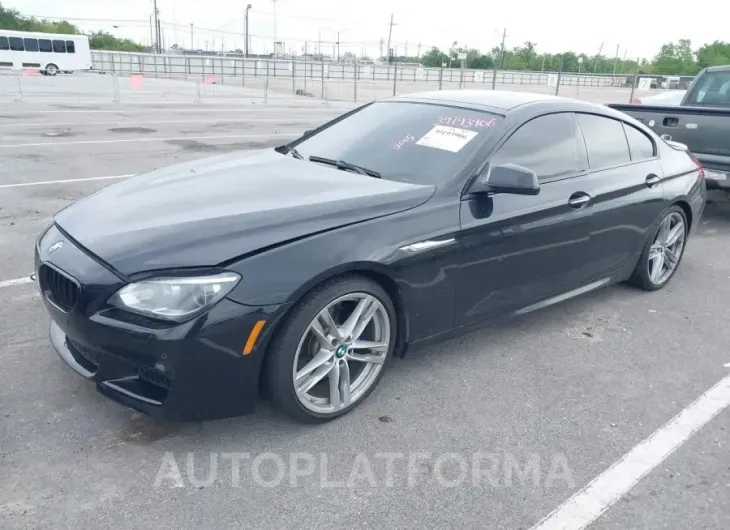 BMW 640I GRAN COUPE 2015 vin WBA6A0C56FD318623 from auto auction Iaai