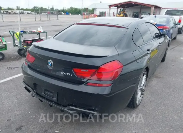 BMW 640I GRAN COUPE 2015 vin WBA6A0C56FD318623 from auto auction Iaai