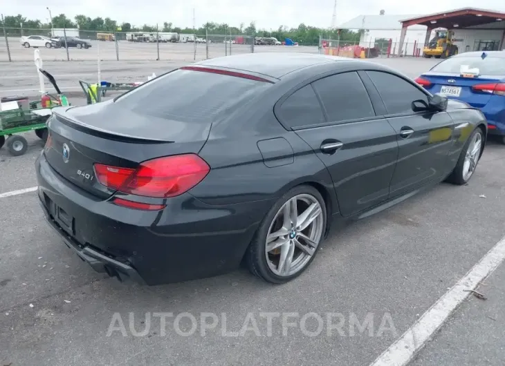 BMW 640I GRAN COUPE 2015 vin WBA6A0C56FD318623 from auto auction Iaai