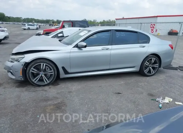 BMW 750I 2016 vin WBA7F0C50GGM20375 from auto auction Iaai