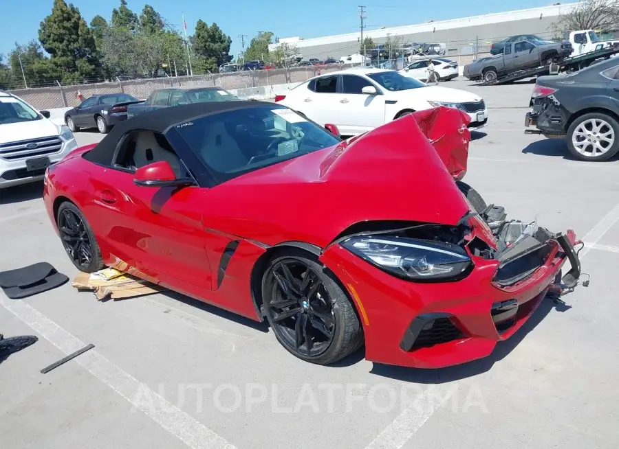 BMW Z4 2019 vin WBAHF3C5XKWW21544 from auto auction Iaai