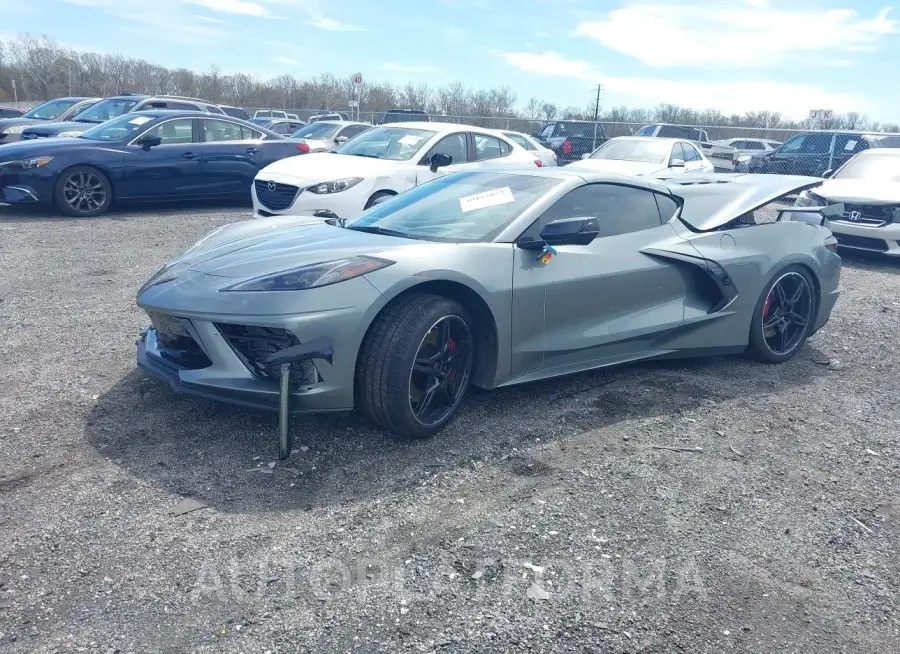 CHEVROLET CORVETTE STINGRAY 2022 vin 1G1YC2D4XN5105098 from auto auction Iaai