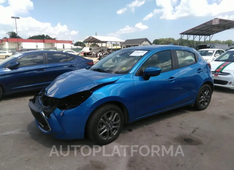 TOYOTA YARIS 2020 vin 3MYDLBJV0LY709828 from auto auction Iaai