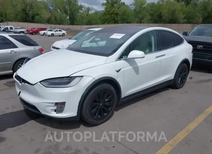 TESLA MODEL X 2017 vin 5YJXCBE21HF066503 from auto auction Iaai