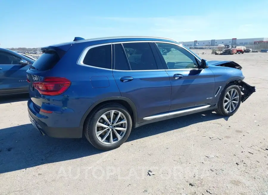 BMW X3 2018 vin 5UXTR9C51JLC83329 from auto auction Iaai