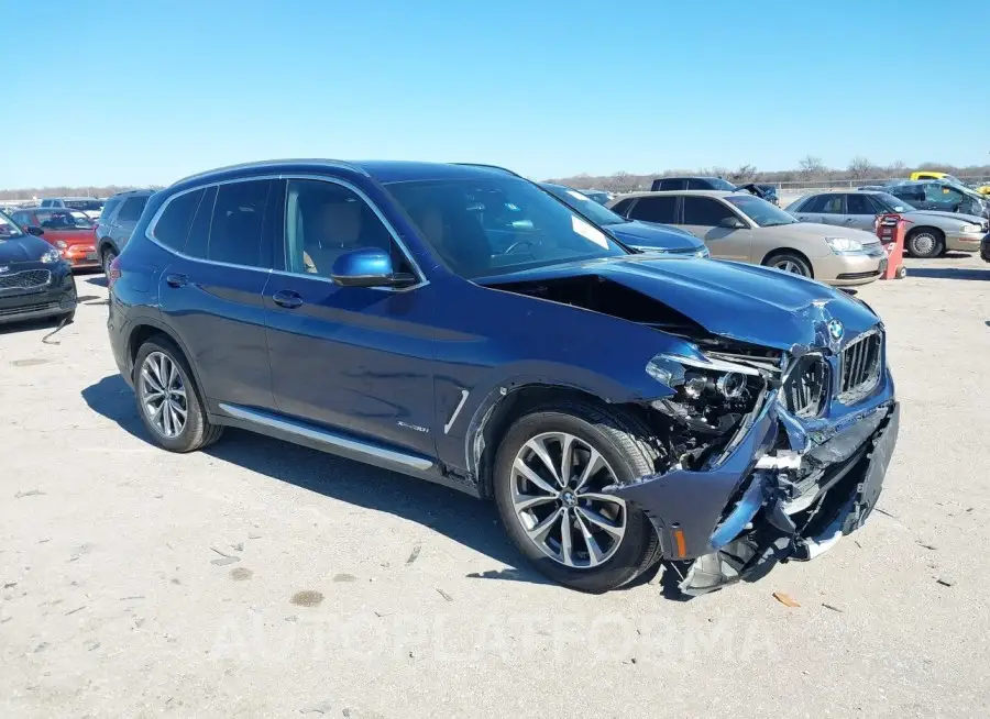 BMW X3 2018 vin 5UXTR9C51JLC83329 from auto auction Iaai