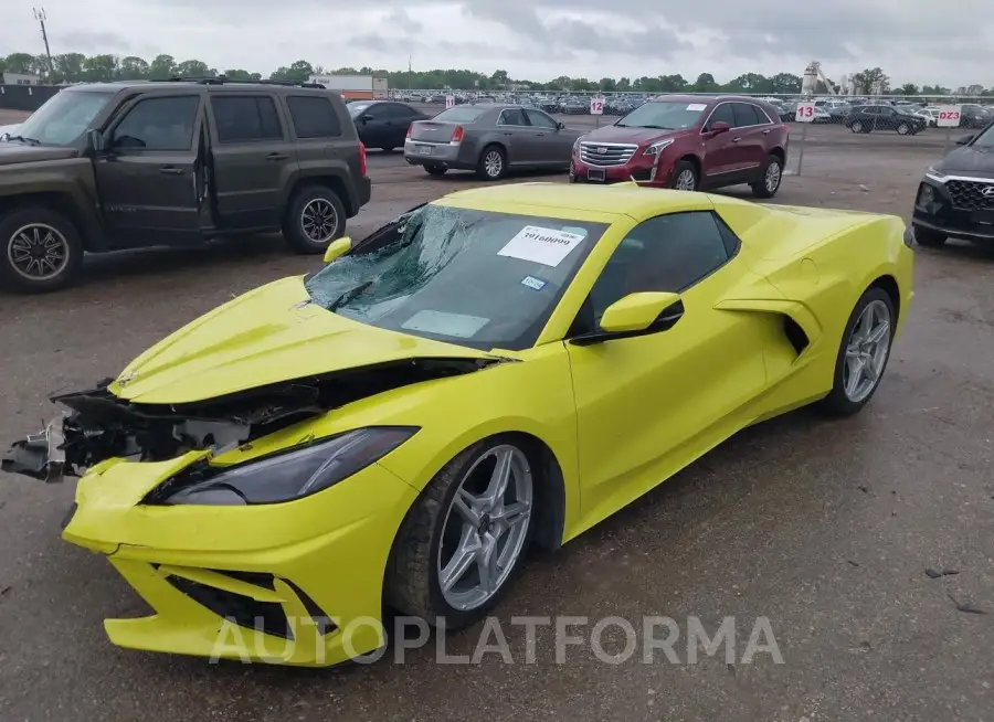 CHEVROLET CORVETTE STINGRAY 2023 vin 1G1YB3D48P5115432 from auto auction Iaai