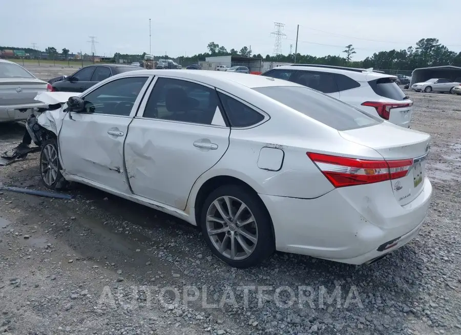 TOYOTA AVALON 2015 vin 4T1BK1EBXFU157065 from auto auction Iaai