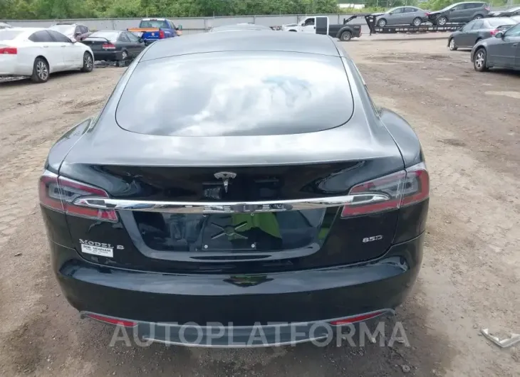 TESLA MODEL S 2015 vin 5YJSA1E27FF105344 from auto auction Iaai