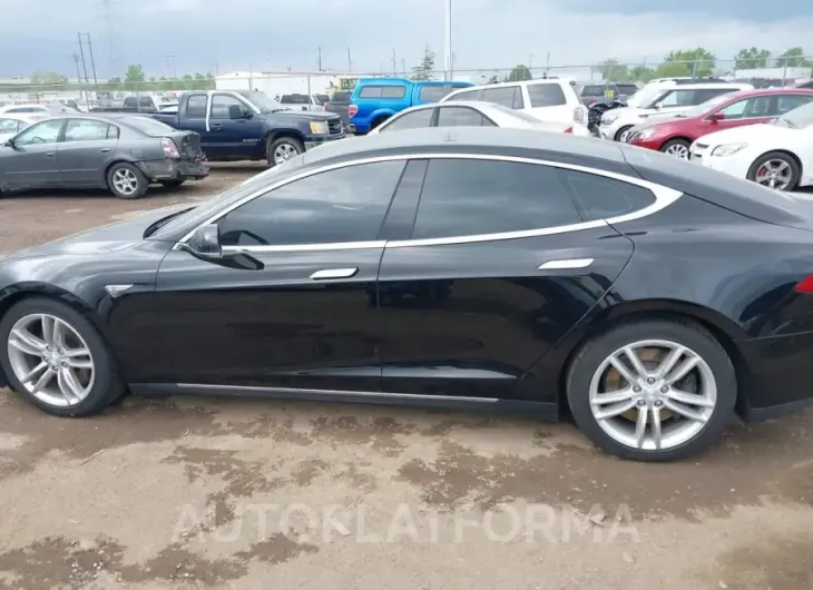 TESLA MODEL S 2015 vin 5YJSA1E27FF105344 from auto auction Iaai