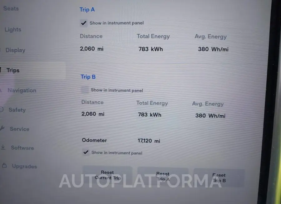 TESLA MODEL X 2017 vin 5YJXCBE26HF041371 from auto auction Iaai