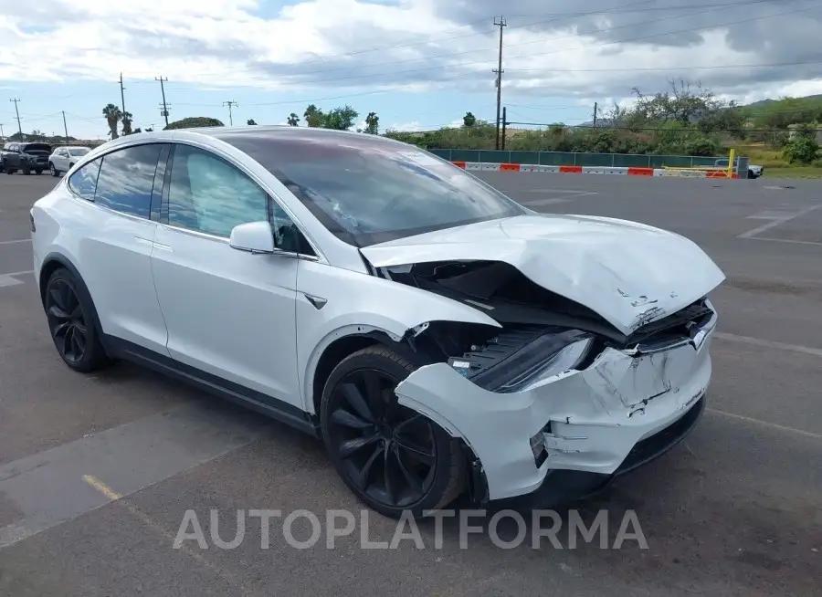 TESLA MODEL X 2017 vin 5YJXCBE26HF041371 from auto auction Iaai