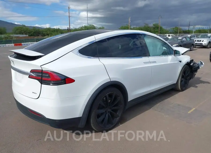 TESLA MODEL X 2017 vin 5YJXCBE26HF041371 from auto auction Iaai