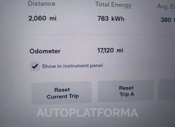 TESLA MODEL X 2017 vin 5YJXCBE26HF041371 from auto auction Iaai