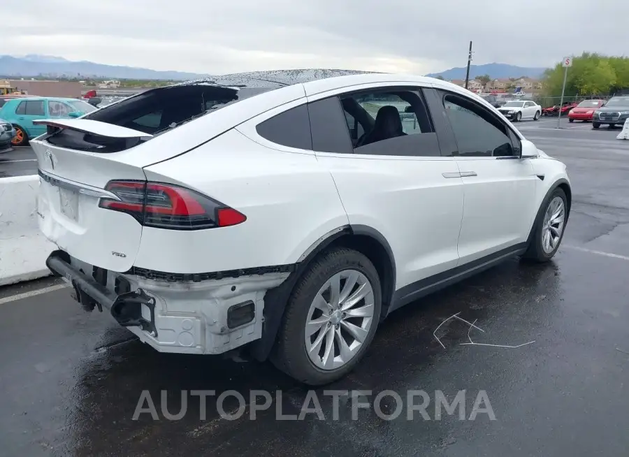 TESLA MODEL X 2017 vin 5YJXCDE28HF076778 from auto auction Iaai