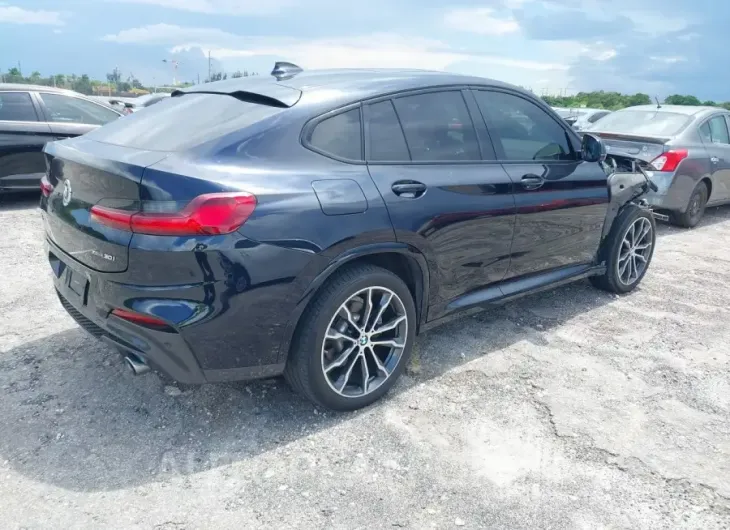 BMW X4 2020 vin 5UX2V1C09LLE67899 from auto auction Iaai