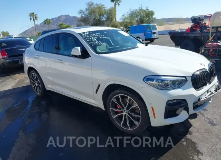 BMW X4 2021 vin 5UX2V5C00M9H55817 from auto auction Iaai