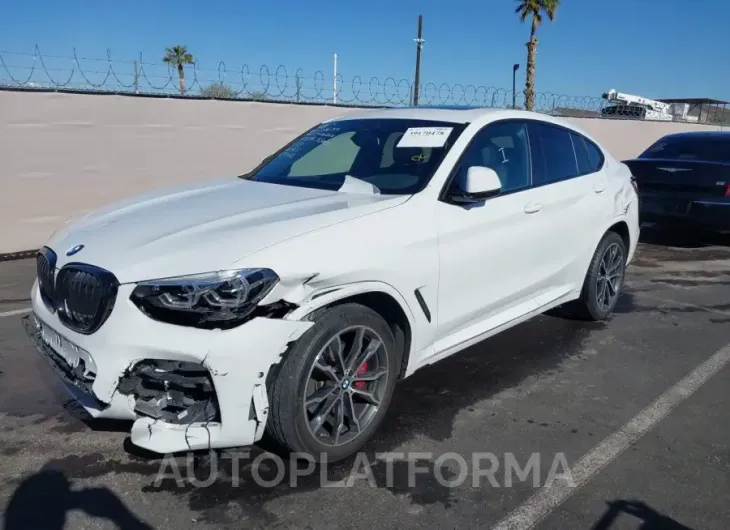 BMW X4 2021 vin 5UX2V5C00M9H55817 from auto auction Iaai