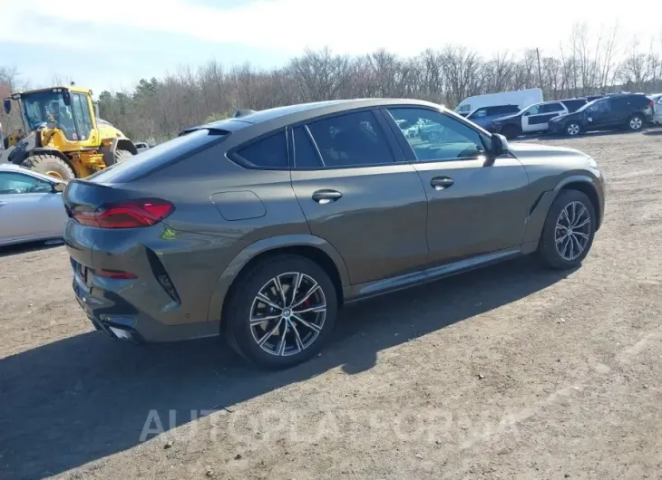 BMW X6 2024 vin 5UX33EX06R9U54235 from auto auction Iaai