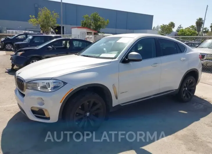 BMW X6 2015 vin 5UXKU2C58F0F95707 from auto auction Iaai