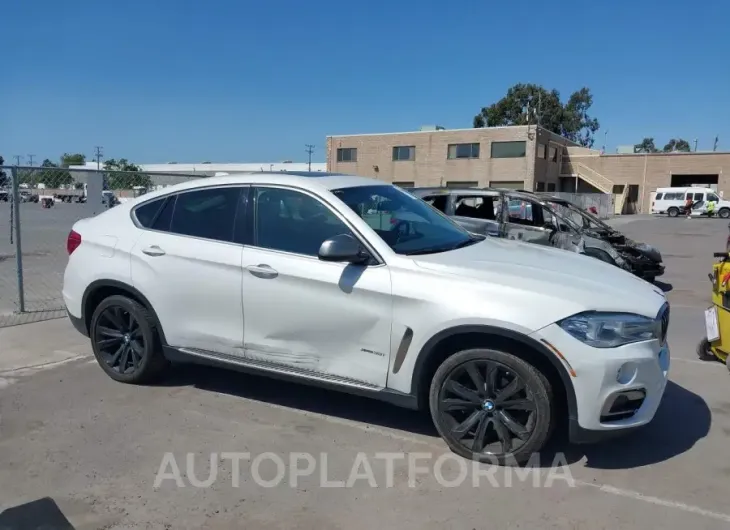 BMW X6 2015 vin 5UXKU2C58F0F95707 from auto auction Iaai