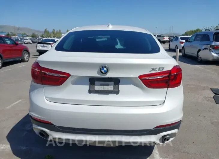 BMW X6 2015 vin 5UXKU2C58F0F95707 from auto auction Iaai