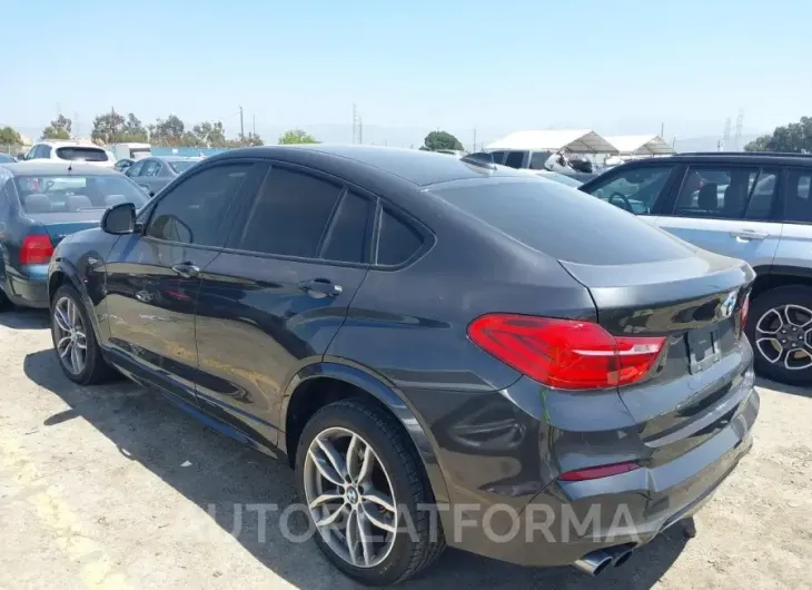 BMW X4 2017 vin 5UXXW3C30H0T79239 from auto auction Iaai