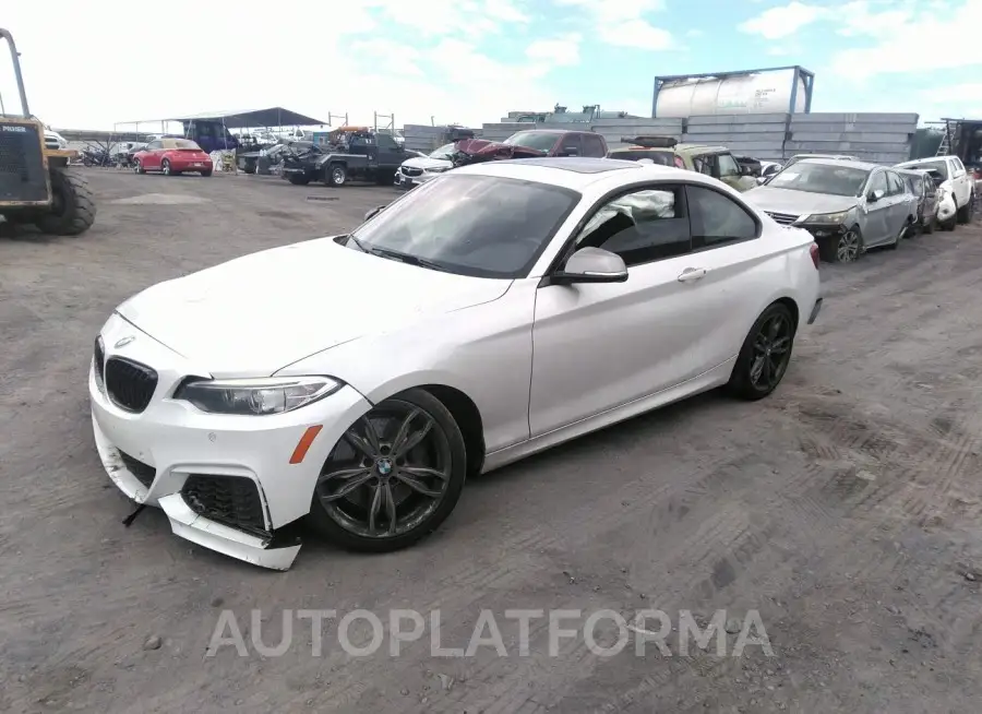 BMW M235I 2016 vin WBA1J7C53GV360620 from auto auction Iaai