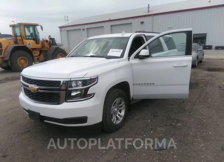 CHEVROLET SUBURBAN 2019 vin 1GNSKHKC9KR160778 from auto auction Iaai