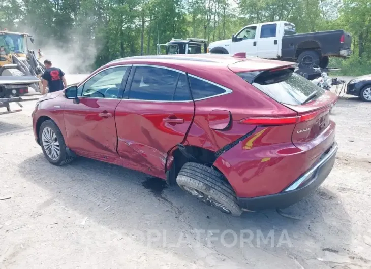 TOYOTA VENZA 2021 vin JTEAAAAH6MJ073395 from auto auction Iaai