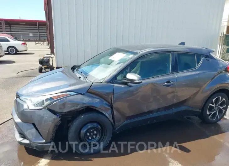 TOYOTA C-HR 2019 vin JTNKHMBX3K1045526 from auto auction Iaai