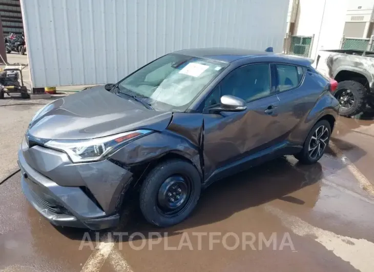 TOYOTA C-HR 2019 vin JTNKHMBX3K1045526 from auto auction Iaai