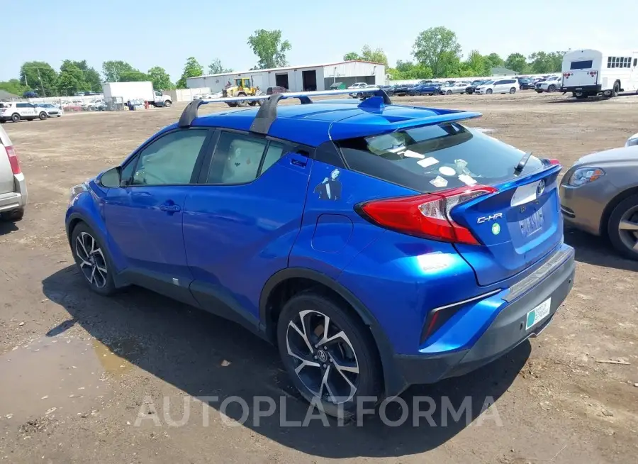 TOYOTA C-HR 2019 vin JTNKHMBX5K1047875 from auto auction Iaai