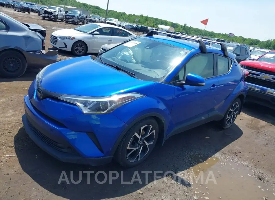 TOYOTA C-HR 2019 vin JTNKHMBX5K1047875 from auto auction Iaai