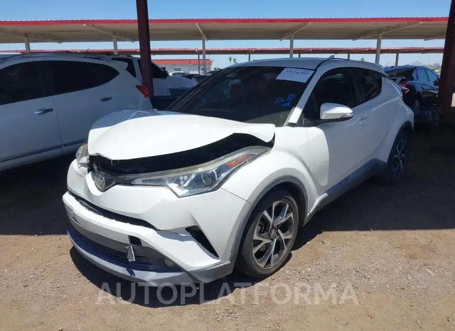 TOYOTA C-HR 2018 vin NMTKHMBX1JR019723 from auto auction Iaai