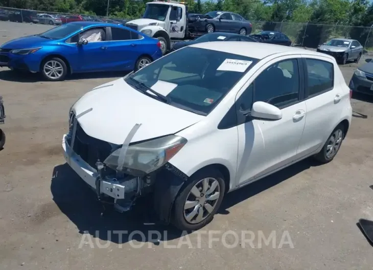 TOYOTA YARIS 2015 vin VNKKTUD39FA046304 from auto auction Iaai