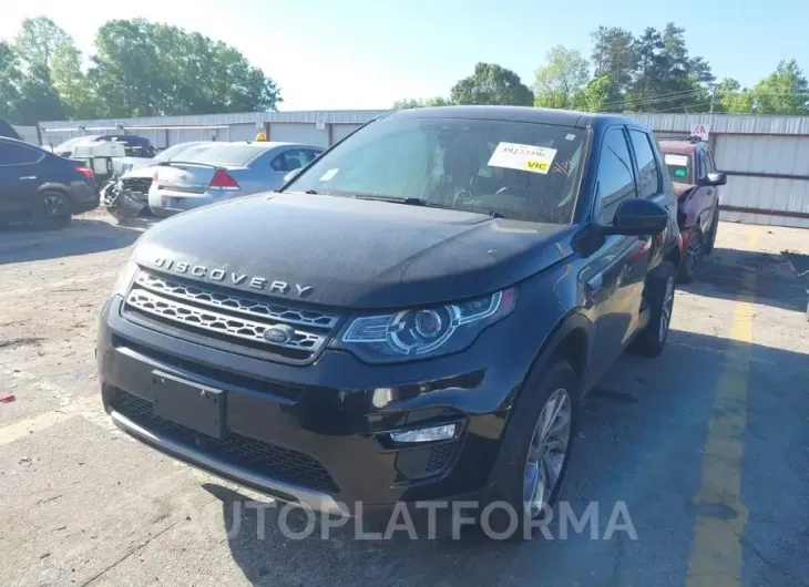 LAND ROVER DISCOVERY SPORT 2016 vin SALCR2BG6GH626231 from auto auction Iaai