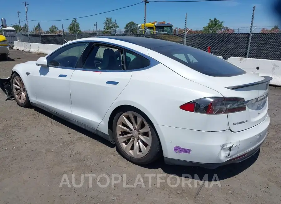 TESLA MODEL S 2015 vin 5YJSA1H22FFP73516 from auto auction Iaai