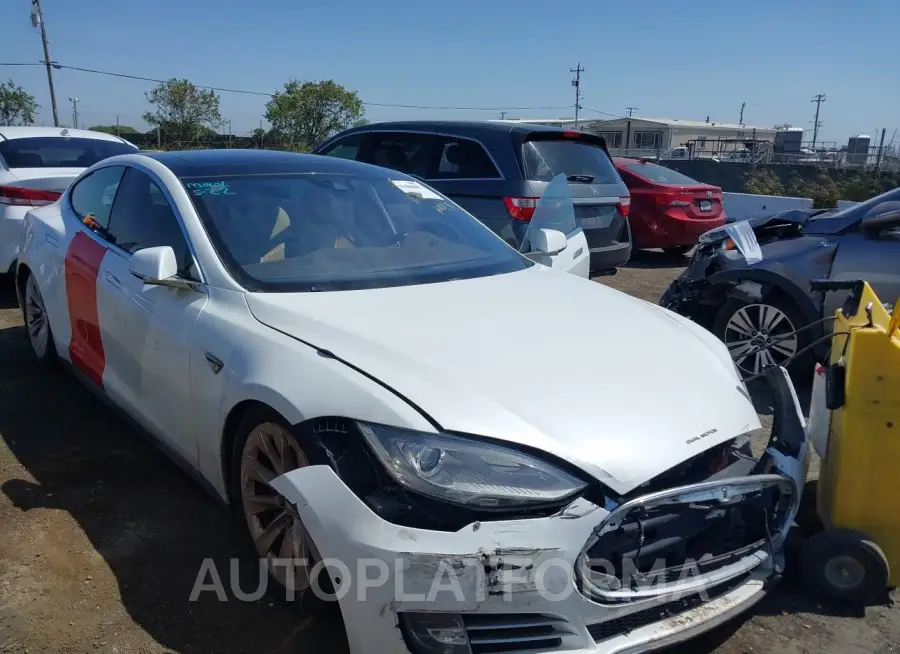 TESLA MODEL S 2015 vin 5YJSA1H22FFP73516 from auto auction Iaai