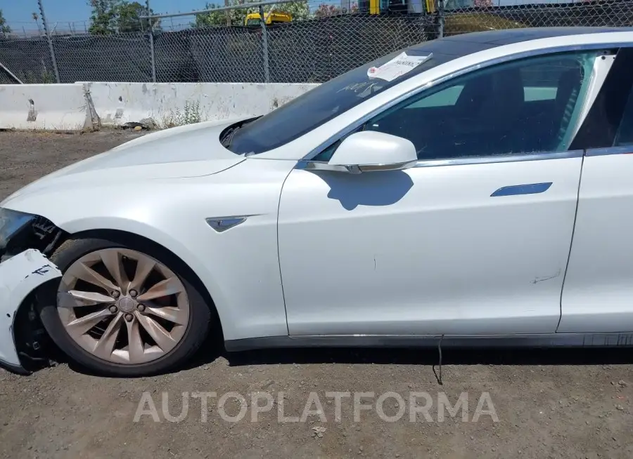 TESLA MODEL S 2015 vin 5YJSA1H22FFP73516 from auto auction Iaai