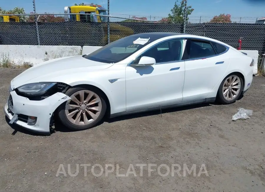 TESLA MODEL S 2015 vin 5YJSA1H22FFP73516 from auto auction Iaai